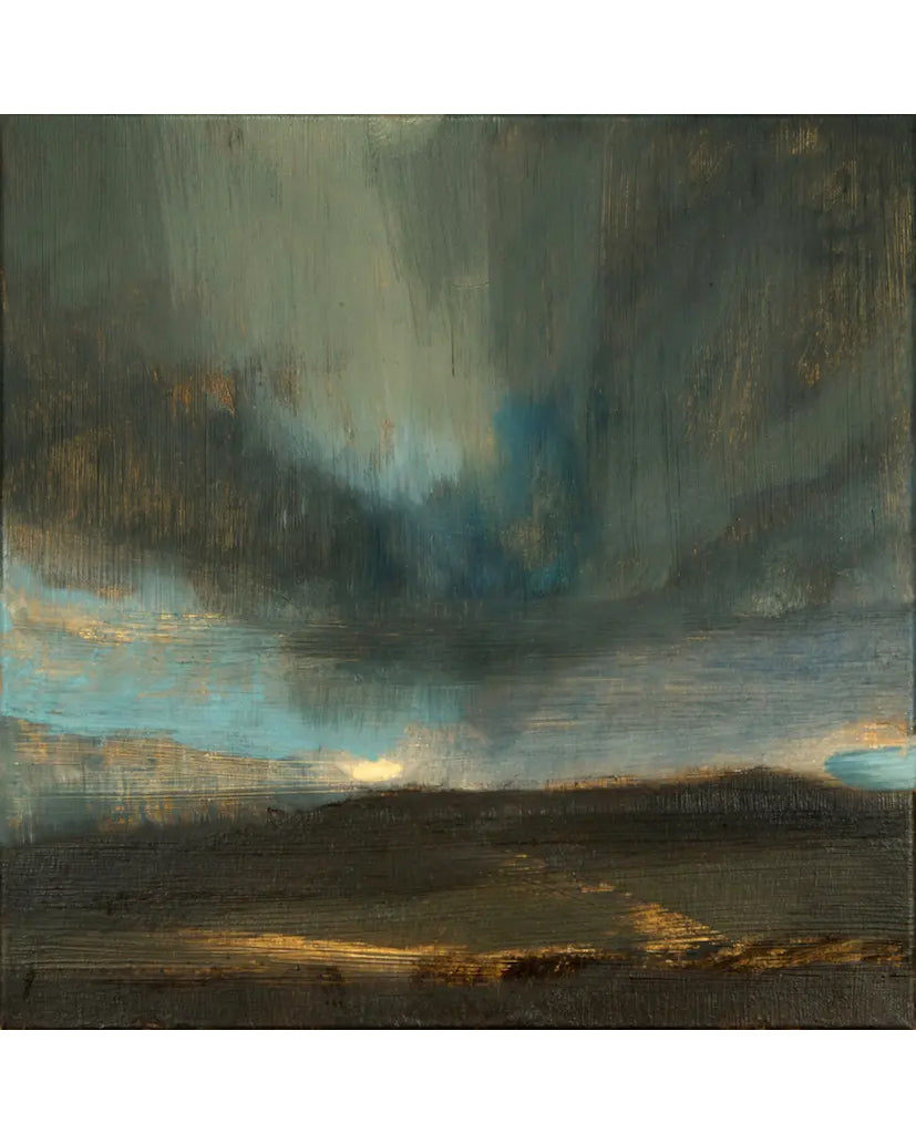Tempesta al tramonto invernale | David Scott Moore
