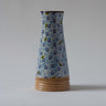 Dunloe Handmade Blue Ceramic Stem Vase | Anboise Accessories