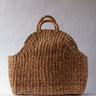 Close‑up of natural Hogla weave texture - Anboise