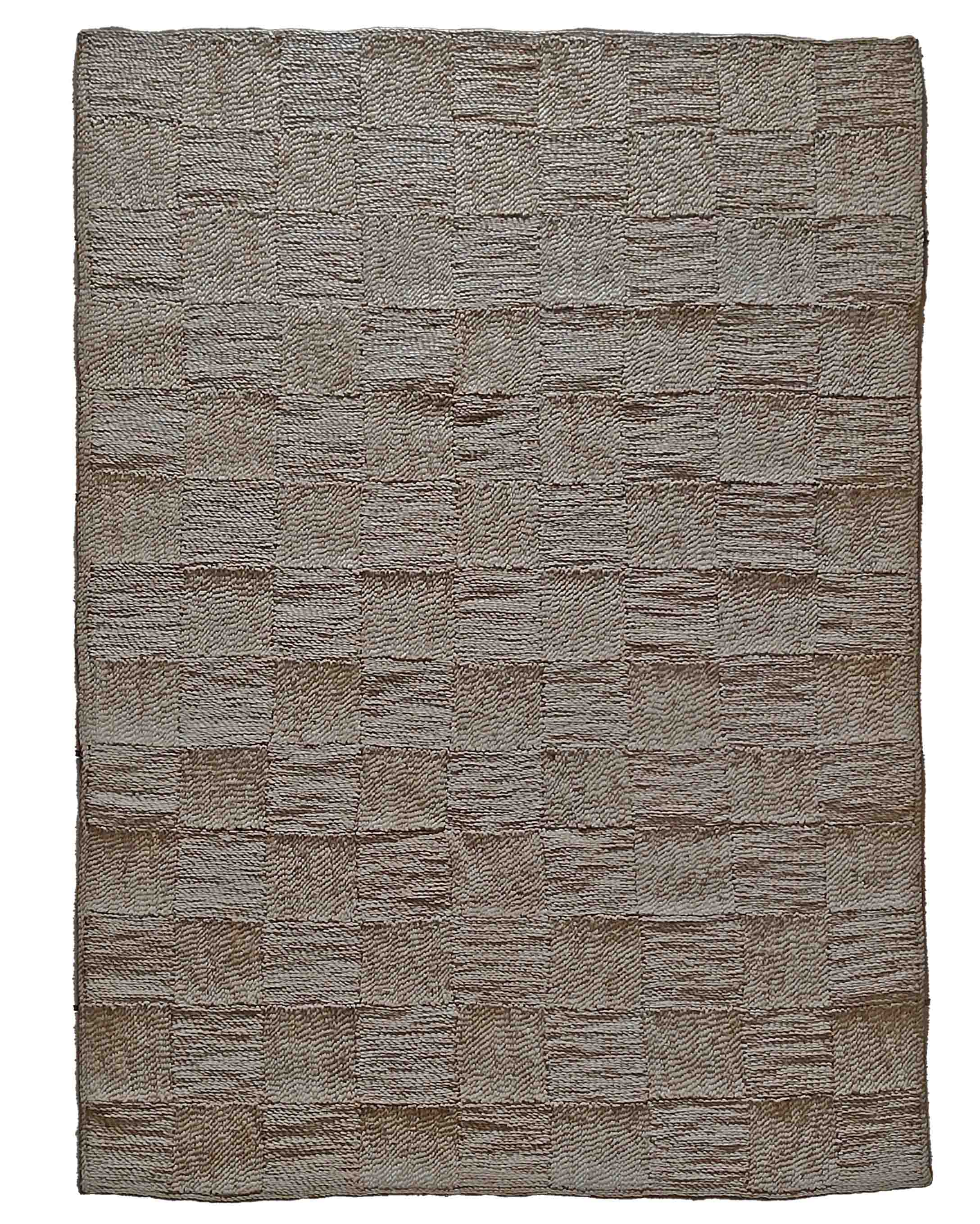 Beautiful jute rug fairtrade product manufactured  from locally sourced natural materials  | Anboise