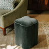 The luxury bespoke Quatrefoil Stool is handmade in the UK | Anboise